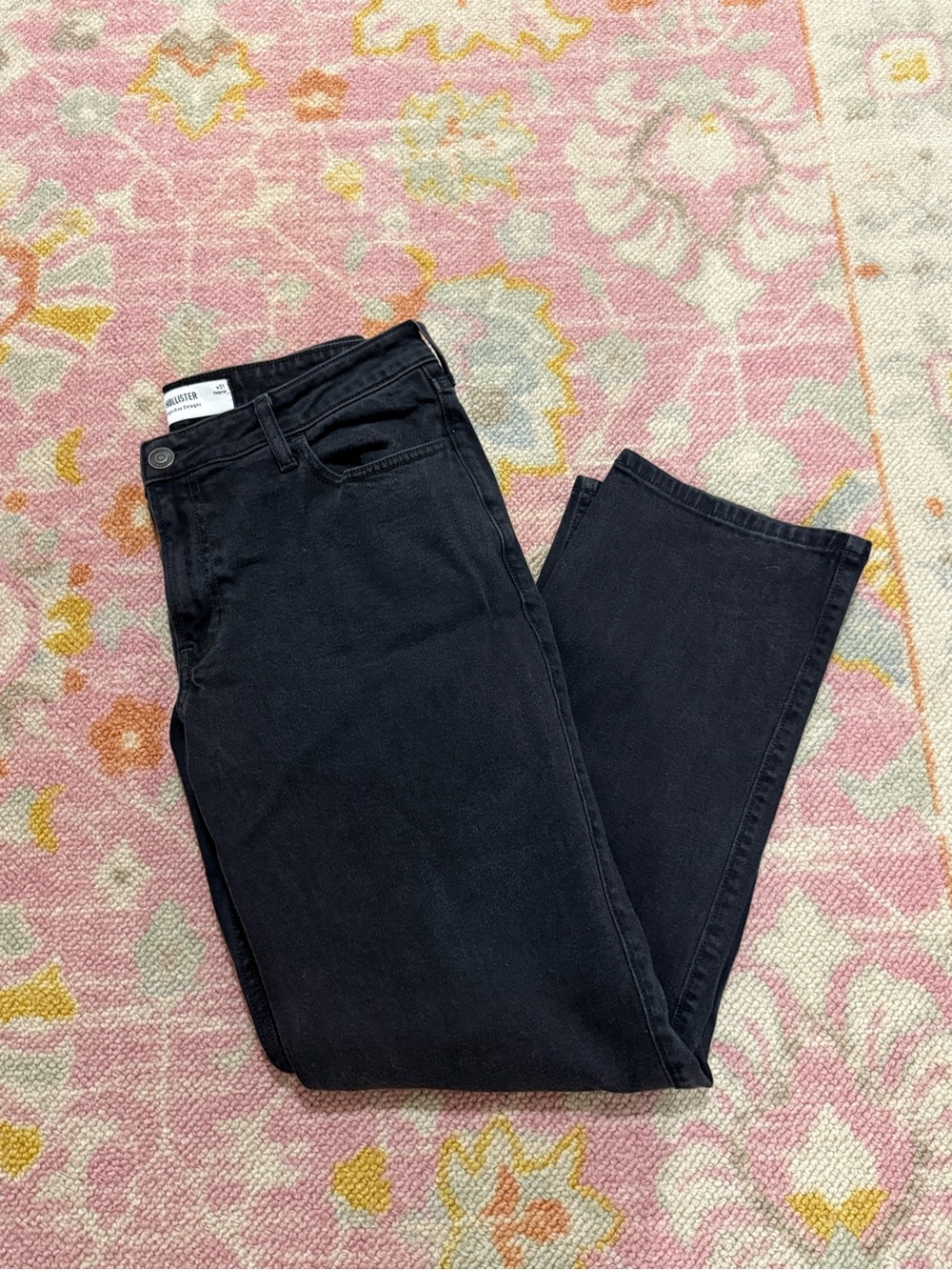Hollister High Rise Straight Jean
